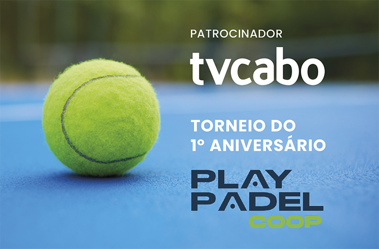 TVCABO reforça apoio ao desporto com patrocínio ao PLAY PADEL COOP